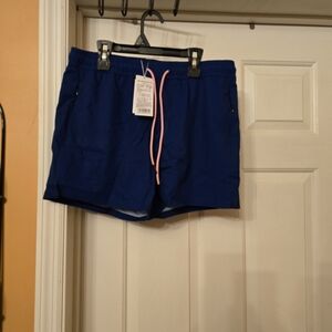 Men's Blue Swim Trunks